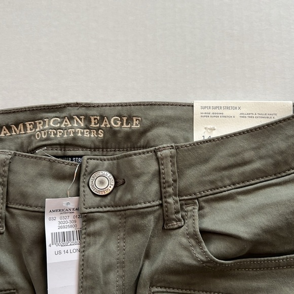 American Eagle 🦅 Outfitters Moto Jeggings Size 14L - Picture 6 of 12